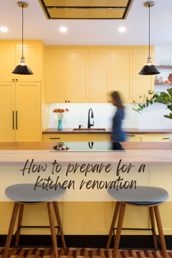 how to prepare for a kitchen renovation 